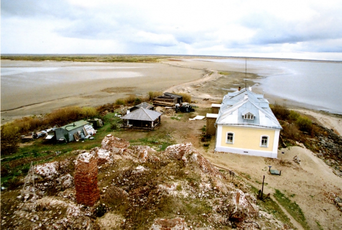 Прыжок на Спасо-Каменный остров (Воздух, парашют)