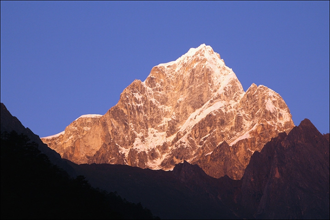 Неизвестная сторона Mt. Edgar (Альпинизм, e-gongga, китай, сычуань)