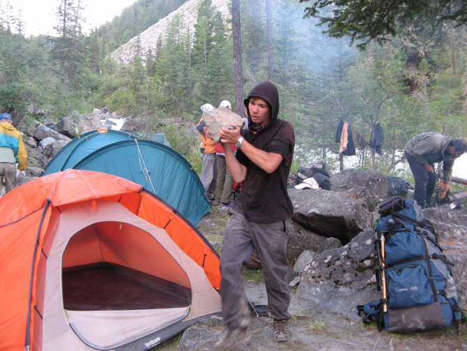 Воспоминания о походе-экспедиции по Катунской Подкове Алтая с 18.07 по 07.08.2010. (Альпинизм, алтай, белуха, эдельвейс)