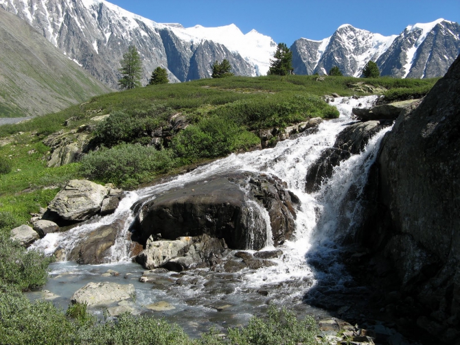Воспоминания о походе-экспедиции по Катунской Подкове Алтая с 18.07 по 07.08.2010. (Альпинизм, алтай, белуха, эдельвейс)