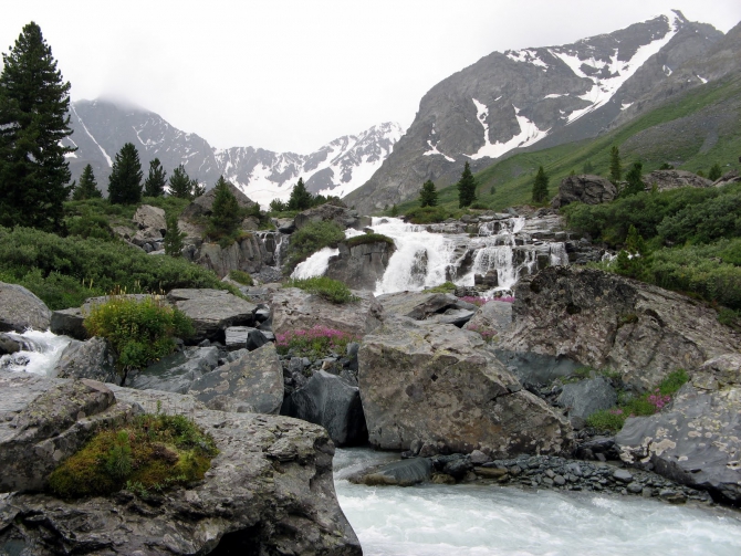 Воспоминания о походе-экспедиции по Катунской Подкове Алтая с 18.07 по 07.08.2010. (Альпинизм, алтай, белуха, эдельвейс)