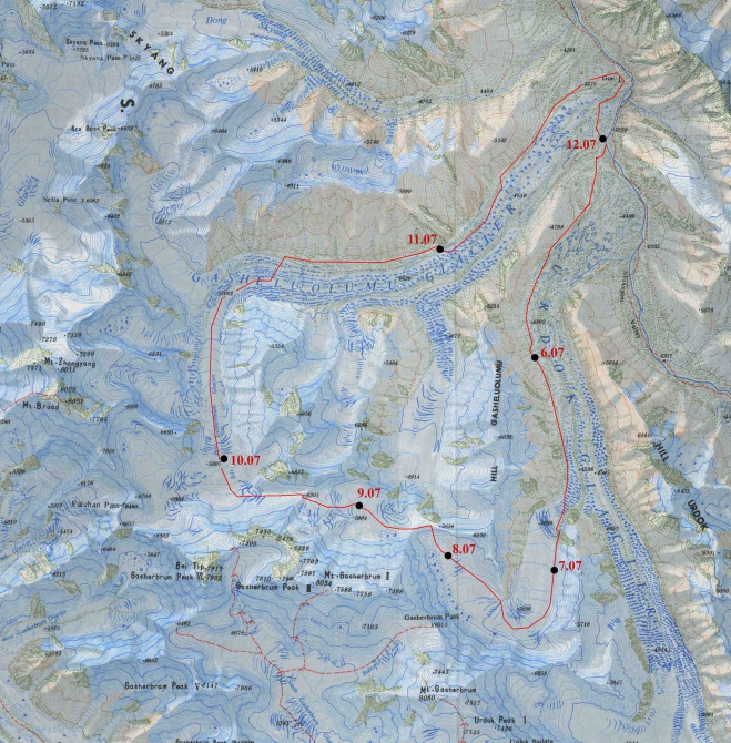 В царстве восьмитысячников. Кольцо у подножия великих вершин. (Альпинизм, маи, броуд пик, каракорум, китайский каракорум, гашербрум, хидден пик)