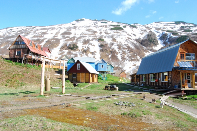 Камчатка. Родниковая. Закрытие сезона 2010. (Бэккантри/Фрирайд)