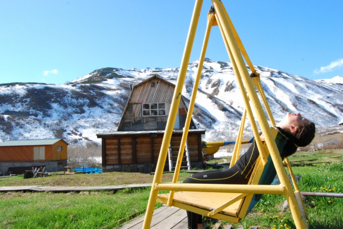 Камчатка. Родниковая. Закрытие сезона 2010. (Бэккантри/Фрирайд)