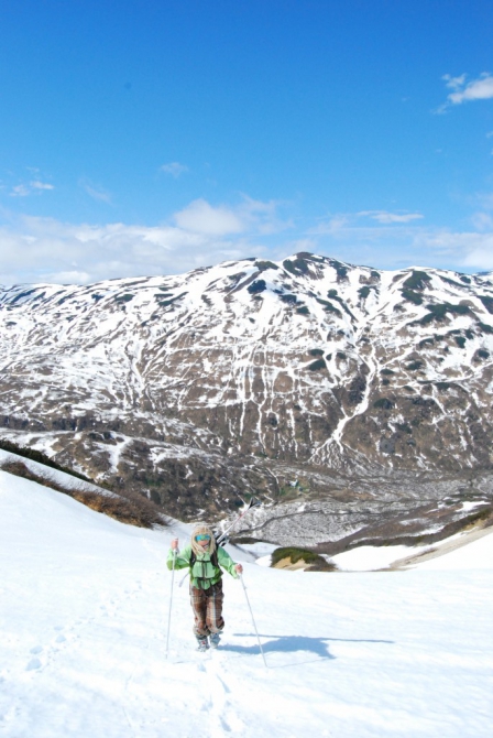 Камчатка. Родниковая. Закрытие сезона 2010. (Бэккантри/Фрирайд)