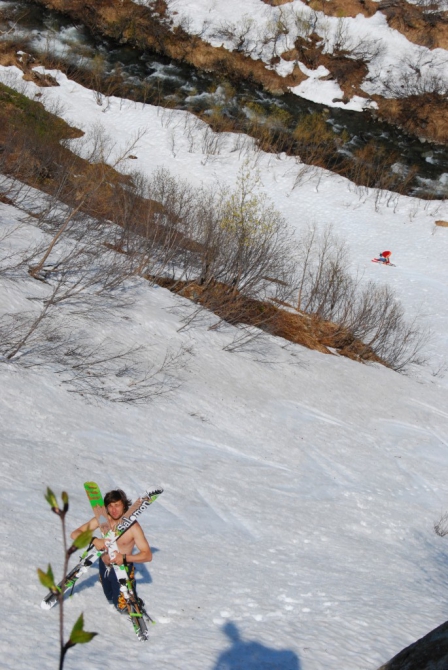 Камчатка. Родниковая. Закрытие сезона 2010. (Бэккантри/Фрирайд)