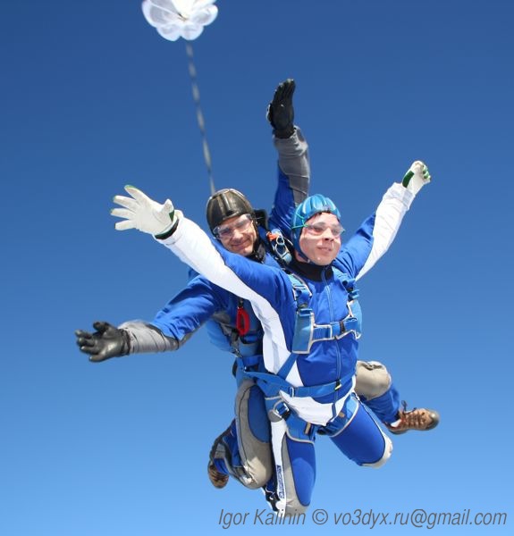 Парашютные фотографии Игоря Калинина на ДЗ Аэроград 4-7 ноября 2010 г. (Воздух, игорь калинин)