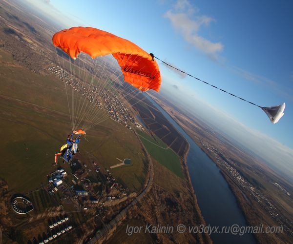 Парашютные фотографии Игоря Калинина на ДЗ Аэроград 4-7 ноября 2010 г. (Воздух, игорь калинин)