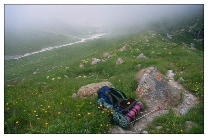 Заснеженная Шхара 2010-го или как я провел этим летом (Альпинизм, альпинизм, 5б, томашек)