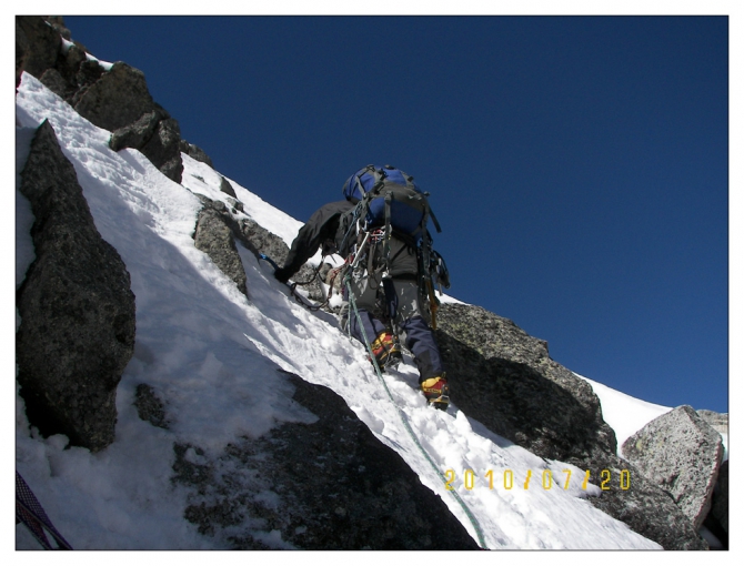 Заснеженная Шхара 2010-го или как я провел этим летом (Альпинизм, альпинизм, 5б, томашек)