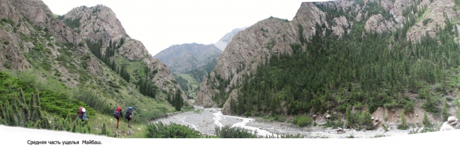 По заброшенным местам Иныльчека. Часть 1. (Горный туризм)