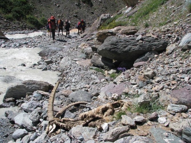По заброшенным местам Иныльчека. Часть 1. (Горный туризм)
