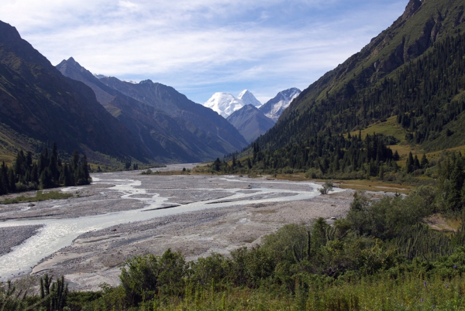 По заброшенным местам Иныльчека. Часть 1. (Горный туризм)