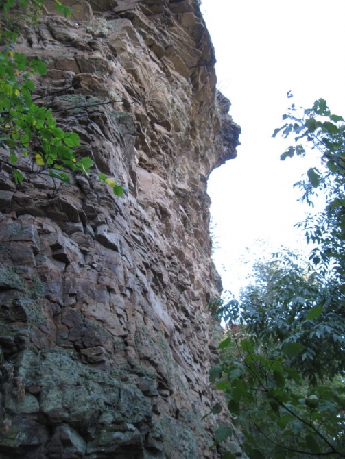 Скалы на р.Крынка(немного расслабухи). (Альпинизм, донбасс, украина)