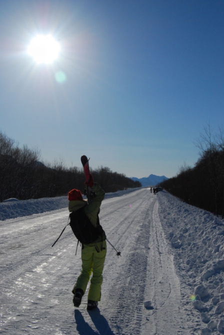 Камчатка, Усть-Большерецкий район. Разведка боем. (Горные лыжи/Сноуборд, сноубординг, лыжи бэккантри, kamchatka freeride community, kfc)
