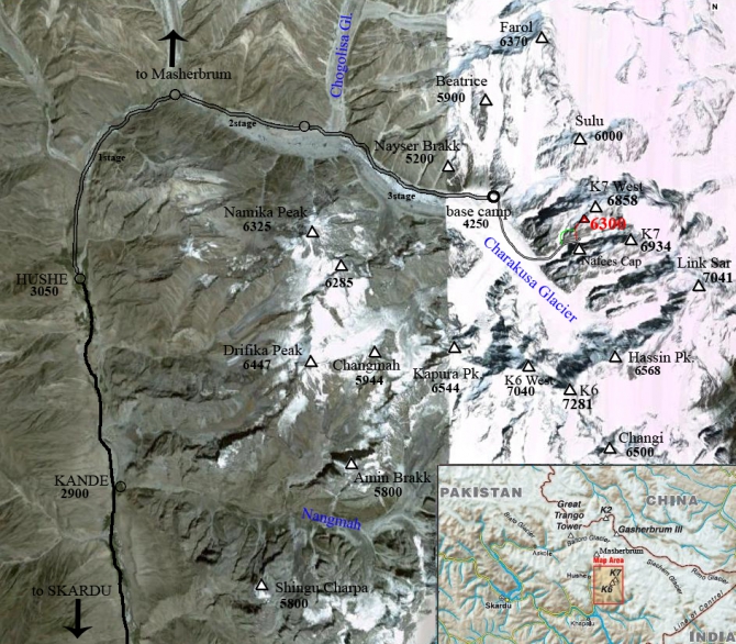 Номинанты Хрустального пика-2010: массив К7 West. Олег Колтунов и Вячеслав Иванов (Альпинизм, risk.ru, события, хрустальный пик, восхождения, outdoor-проекты)