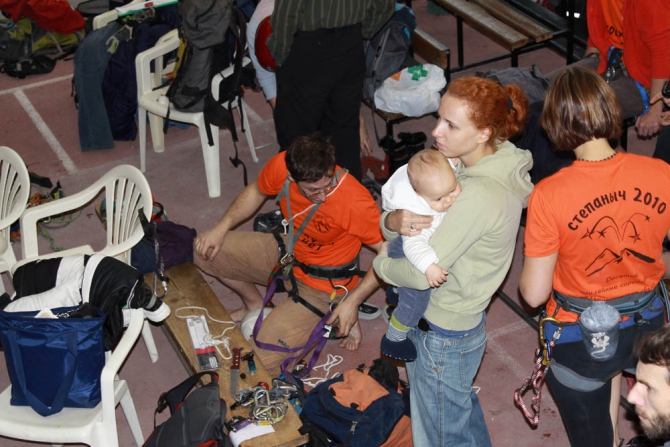 Закулисье "Степаныча-2010" (Альпинизм, демченко, ддс, соревнования, связки)