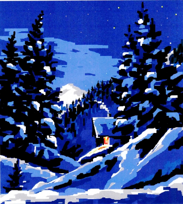 ТАЙГА (Альпинизм, рисунок мышкой)