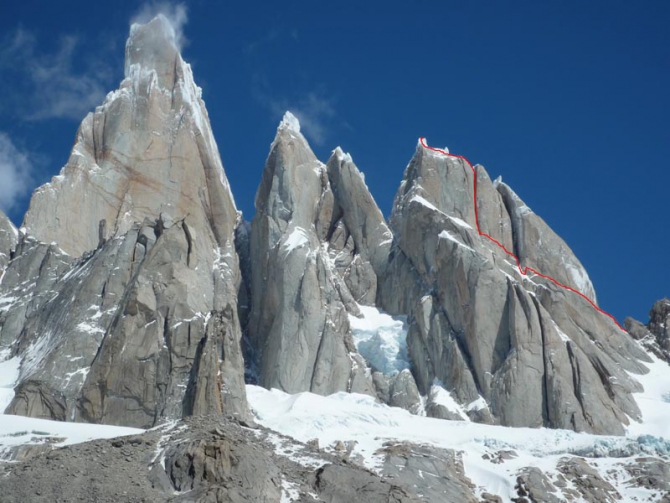 Colin Haley, соло на Cerro Standhardt в Патагонии (Альпинизм, патагония)