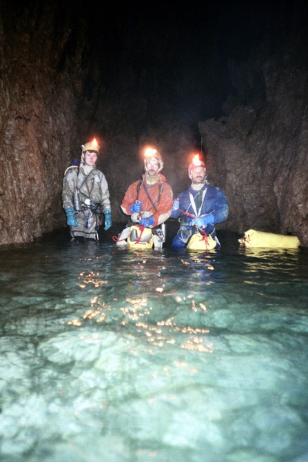 Абхазия. Пещера Снежная. (Спелеология)