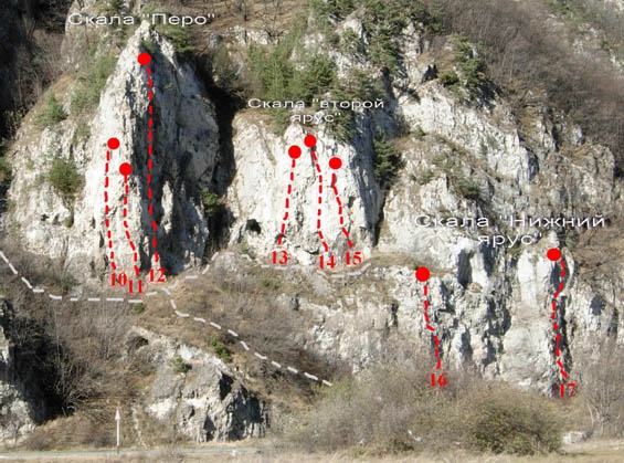 Скалы Северной Осетии. Мини-гайд (Скалолазание, северная осетия, цей)