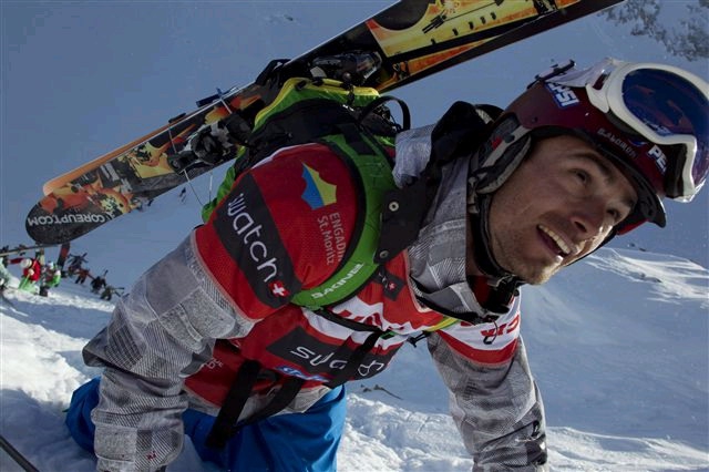 Freeride World Tour. 1 этап - Nissan Freeride de Chamonix-Mont-Blanc by Swatch (FRA, Бэккантри/Фрирайд, fwt, raine barkered, xavier de la rue, adrien coirier, aurelien ducroz)