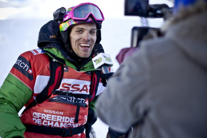 Freeride World Tour. 1 этап - Nissan Freeride de Chamonix-Mont-Blanc by Swatch (FRA, Бэккантри/Фрирайд, fwt, raine barkered, xavier de la rue, adrien coirier, aurelien ducroz)