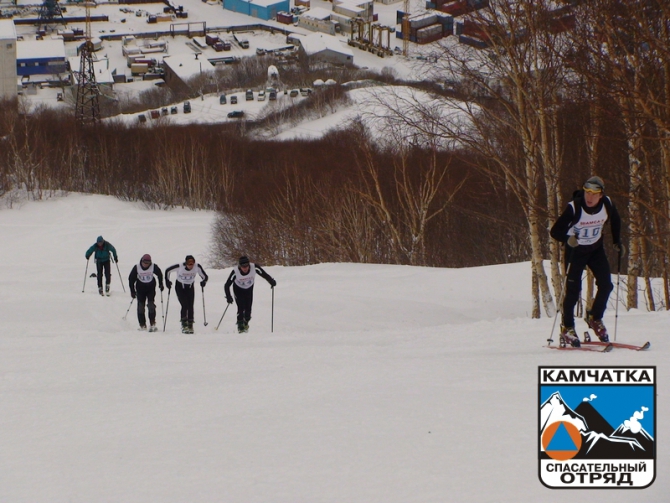 КАМЧАТКА. 19 февраля 2011г. 2-й этап кубка г.Петропавловска-Камчатского по ски-альпинизму. (камчатские спасатели)