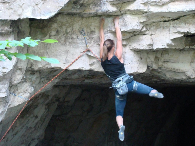 Анна Данилина: люблю выносливое лазание (Скалолазание, ижевск, красный камень, кубок россии)