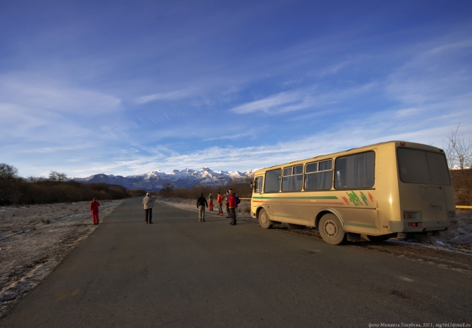 Кавказ январский - 2011. Фотоальбом (Горный туризм, горы, кбр, осетия, безенги)