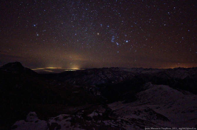 Кавказ январский - 2011. Фотоальбом (Горный туризм, горы, кбр, осетия, безенги)