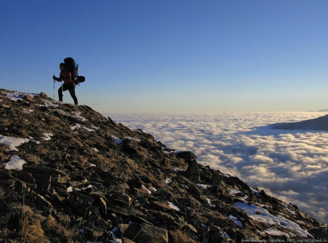 Кавказ январский - 2011. Фотоальбом (Горный туризм, горы, кбр, осетия, безенги)