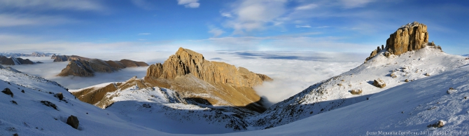 Кавказ январский - 2011. Фотоальбом (Горный туризм, горы, кбр, осетия, безенги)