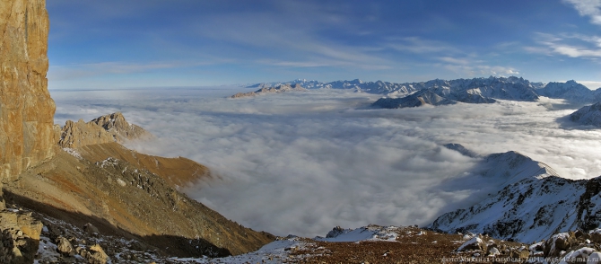 Кавказ январский - 2011. Фотоальбом (Горный туризм, горы, кбр, осетия, безенги)