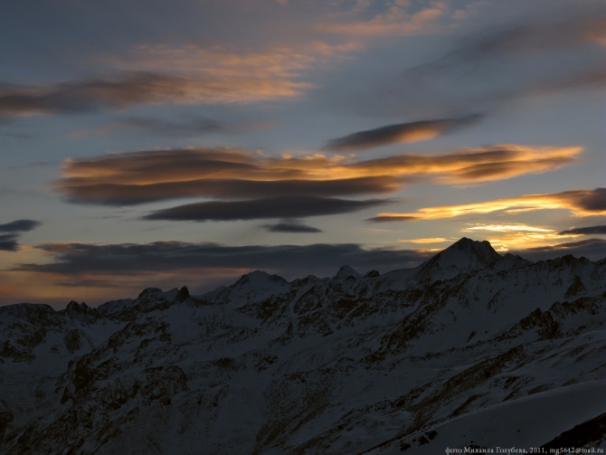 Кавказ январский - 2011. Фотоальбом (Горный туризм, горы, кбр, осетия, безенги)
