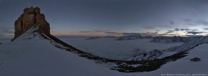 Кавказ январский - 2011. Фотоальбом (Горный туризм, горы, кбр, осетия, безенги)