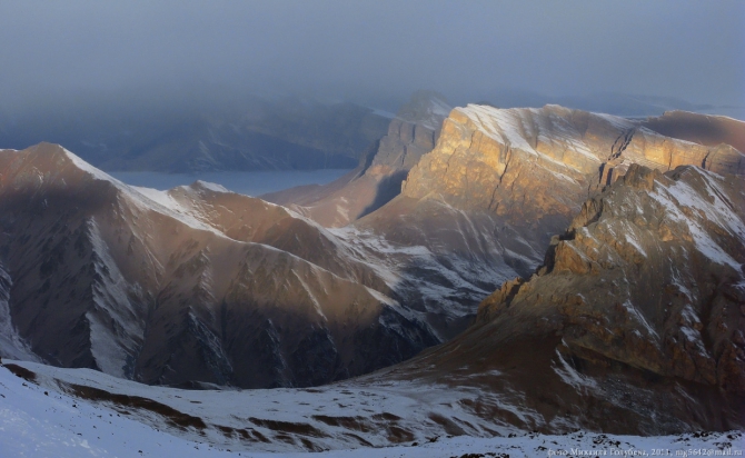 Кавказ январский - 2011. Фотоальбом (Горный туризм, горы, кбр, осетия, безенги)