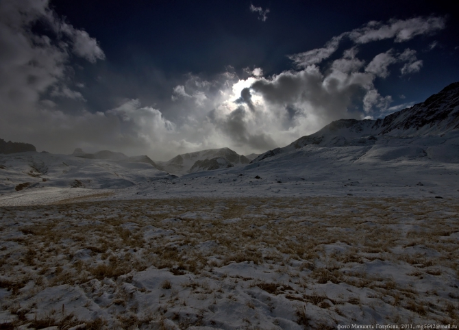 Кавказ январский - 2011. Фотоальбом (Горный туризм, горы, кбр, осетия, безенги)