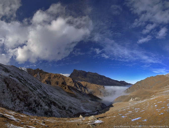 Кавказ январский - 2011. Фотоальбом (Горный туризм, горы, кбр, осетия, безенги)