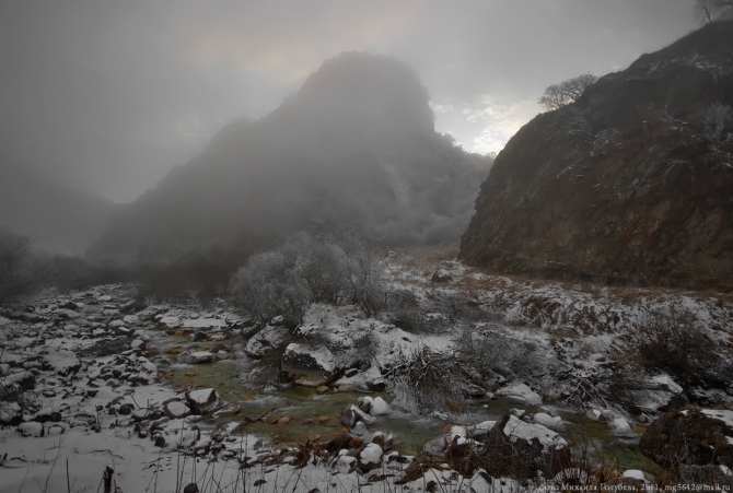 Кавказ январский - 2011. Фотоальбом (Горный туризм, горы, кбр, осетия, безенги)