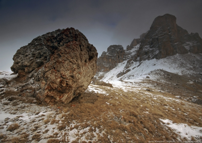 Кавказ январский - 2011. Фотоальбом (Горный туризм, горы, кбр, осетия, безенги)