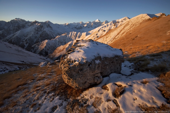 Кавказ январский - 2011. Фотоальбом (Горный туризм, горы, кбр, осетия, безенги)