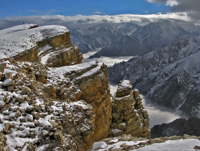 Кавказ январский - 2011. Фотоальбом (Горный туризм, горы, кбр, осетия, безенги)