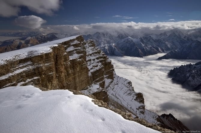 Кавказ январский - 2011. Фотоальбом (Горный туризм, горы, кбр, осетия, безенги)