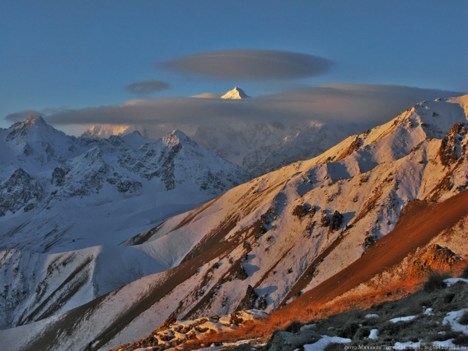 Кавказ январский - 2011. Фотоальбом (Горный туризм, горы, кбр, осетия, безенги)
