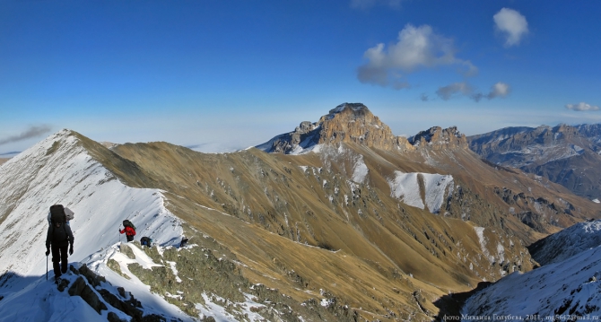 Кавказ январский - 2011. Фотоальбом (Горный туризм, горы, кбр, осетия, безенги)