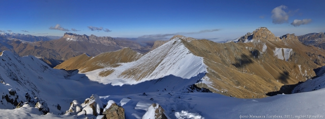 Кавказ январский - 2011. Фотоальбом (Горный туризм, горы, кбр, осетия, безенги)