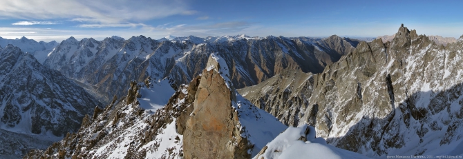 Кавказ январский - 2011. Фотоальбом (Горный туризм, горы, кбр, осетия, безенги)