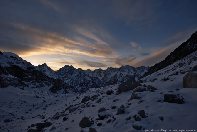 Кавказ январский - 2011. Фотоальбом (Горный туризм, горы, кбр, осетия, безенги)