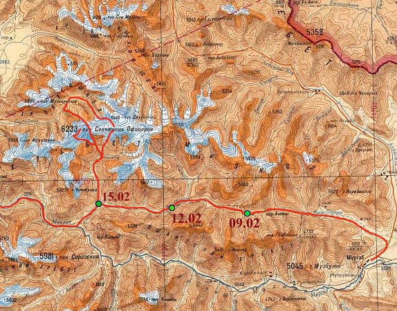Новости с Памира. Завтра выход на кольцо. (Альпинизм, зимний памир, музкол, маи, лыжный туризм)